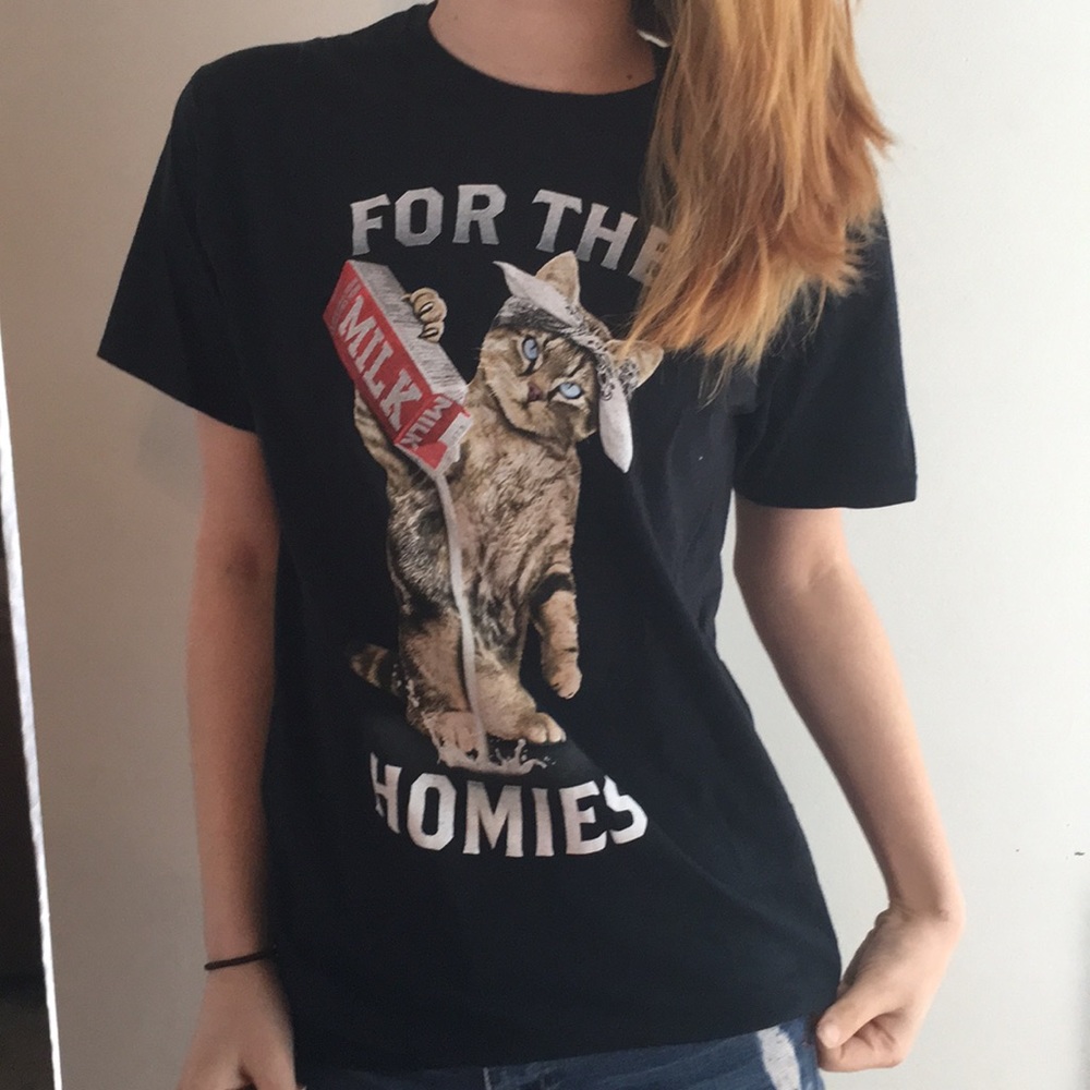 For the homies graphic shirt